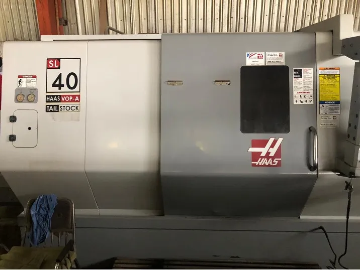 Haas SL-40 VOP-A CNC lathe